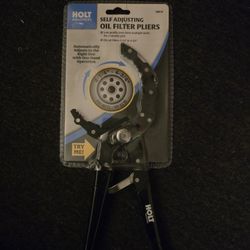 Self Adjusting Oil Filter Pliers