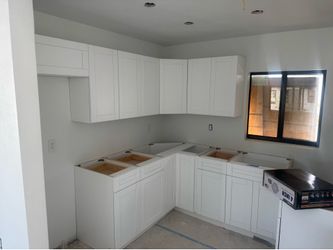 White Shaker W15xH36xD12  Wall Cabinet