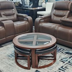 Leather Sofa