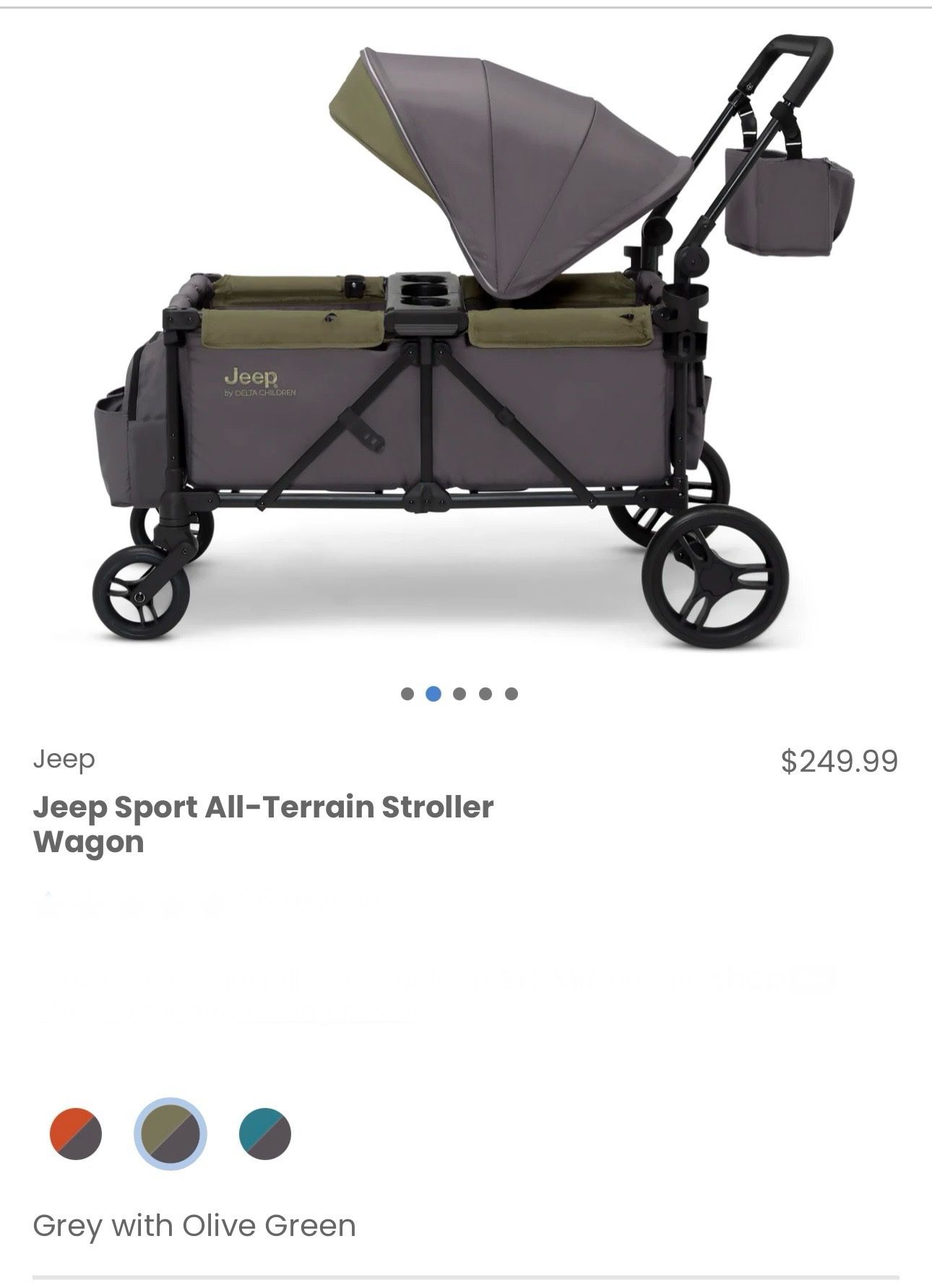 New Jeep Sport All Terrain Stroller Wagon