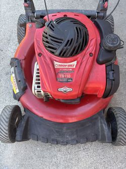 Troy Bilt Push Mower Good Working Condition Tested Before Buy It. No Bag. 120$$$ Cash