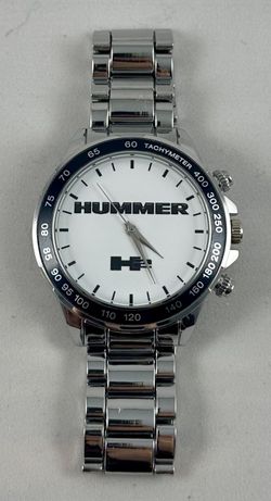 Hummer H2 Watch Stainless Steel White