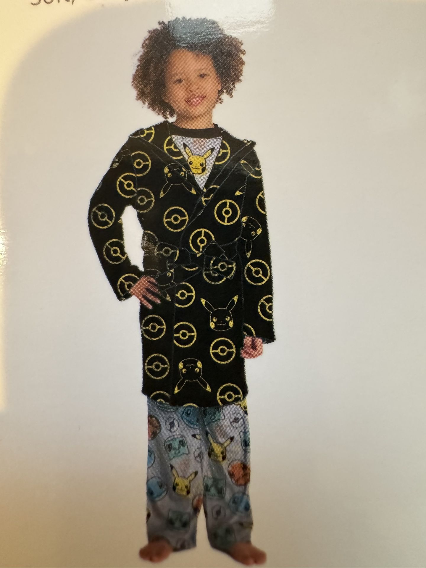 Pajamas With Robe Pokémon For Boys