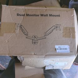 New In Box Dual Monitor Wall Mount 