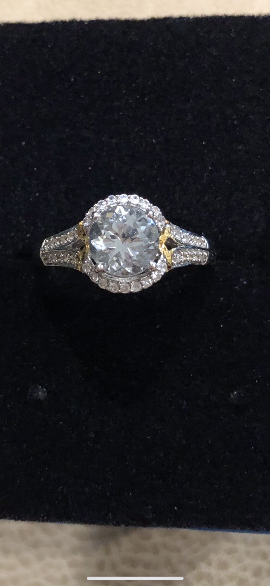 Goshenite Ring