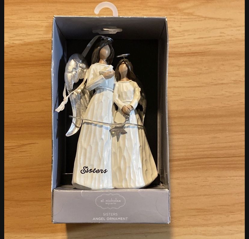 Sisters Angel Ornament
