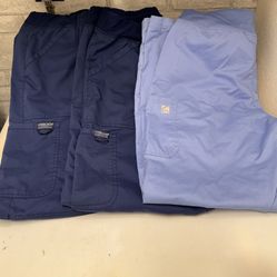UNIFORM SCRUB PANTS SIZE MEDIUM $3
