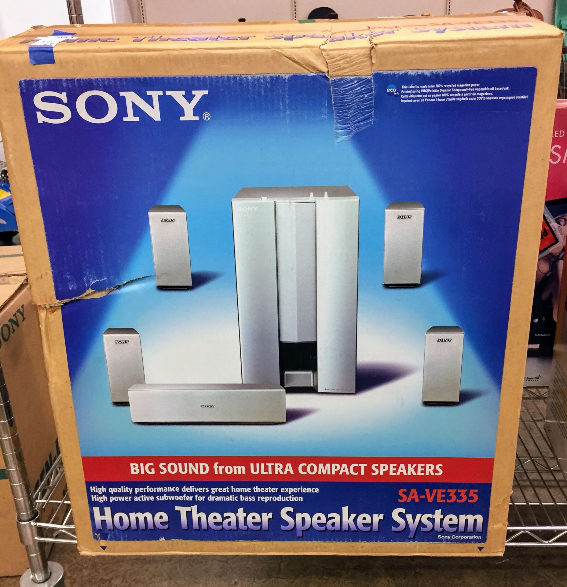 SONY SA-VE325 ウーファー SONY SA-VE325 ウーファー （Sony surround shop sound system