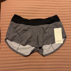 lululemon Speed Up Short 2.5” (gray)