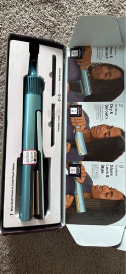 Brand New Shark SilkiPro Straightener & Rapid Blow Dryer – HT400BL