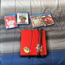 PS4 With 4 Games 