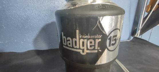 Used Badger 15ss 3/4 Hp Garbage Disposal