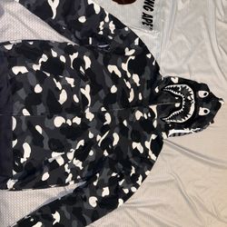 Bape City Camo Shark WGM Zip Hoodie