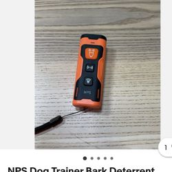 New In Box Dog Barking Control And Behavior Control Devise