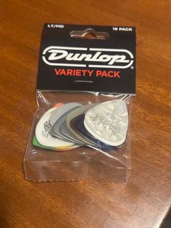 NEW!  Dunlop Variety Pack of 18 guitar picks