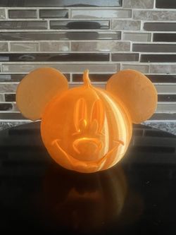 Mickey Light up Pumpkin