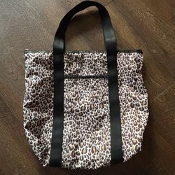 Leasportsac Leopard Print Tote Bag