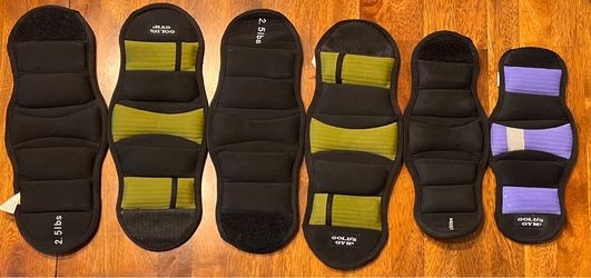 Gold’s Gym Ankle/Wrist Weights – 3 Pairs – $35