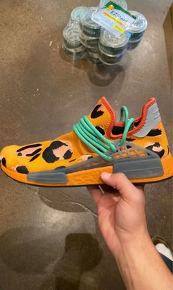Adidas x Pharrell  NMD “Animal print” SZ 10
