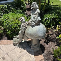 Garden Art Statue With Optional Water Feature