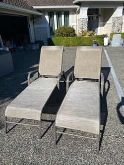 Lawn chairs -two