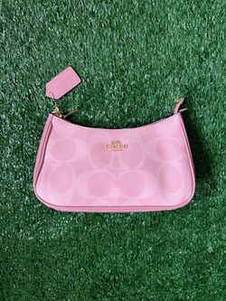 Coach pink Teri shoulder bag purse for women