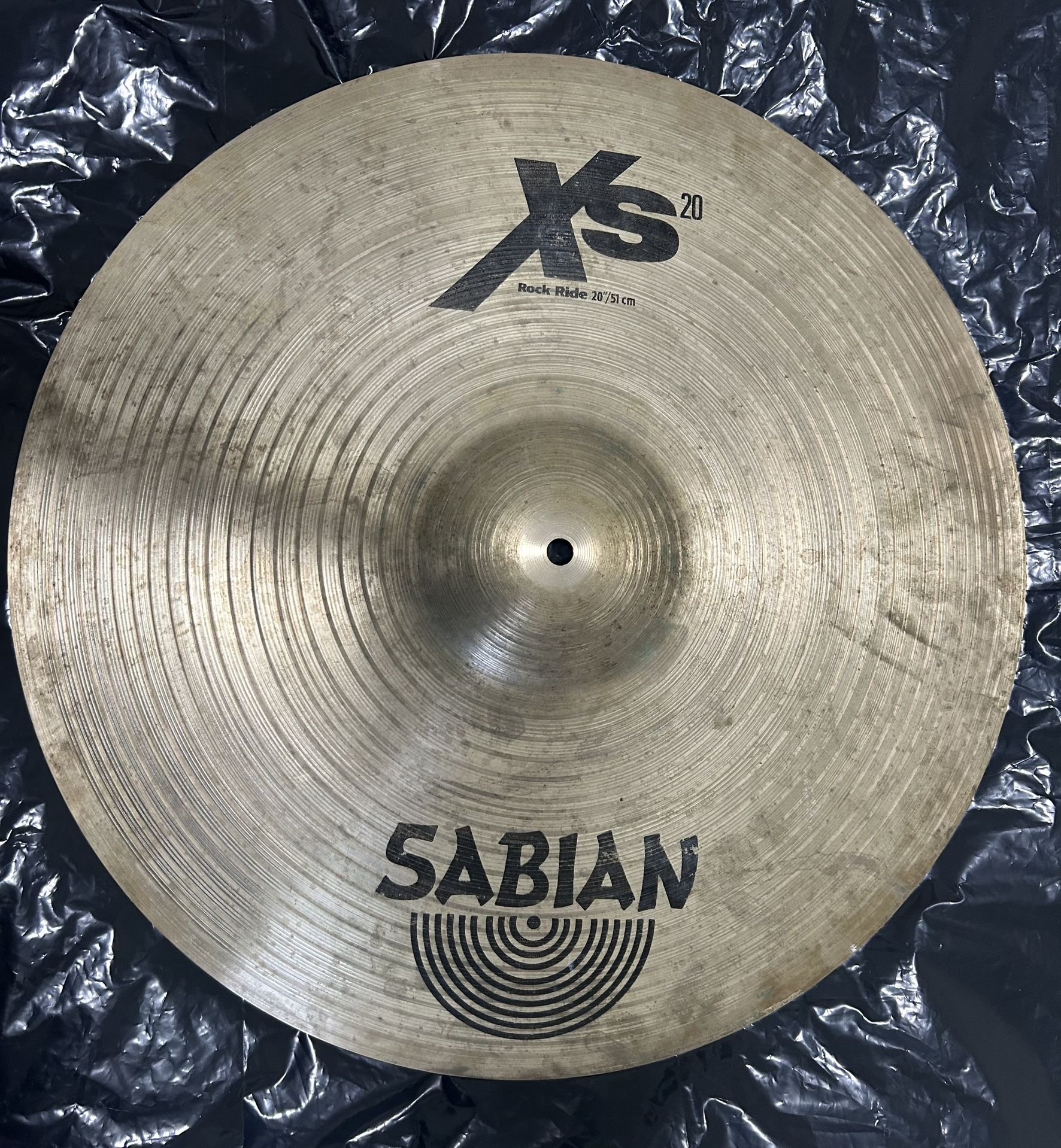 Drums - Sabian Sabian XS20 Rock Ride 20”/51cm Ride Cymbal Drum 2849g B20