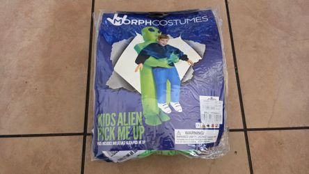 MORPH COSTUMES Pick Me Up Alien Inflatable Halloween Costume for Children