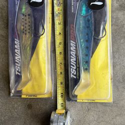 Holographic Tsunami Pro Swim Bait Shad 9”