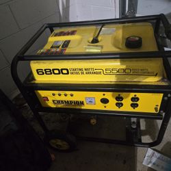 Champion 5500/6800 Watt Portable Gasoline Generator, model 41135. 
Power Output
