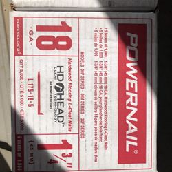 Powernail L-175-18-05 Hardwood Flooring L Cleat Nails