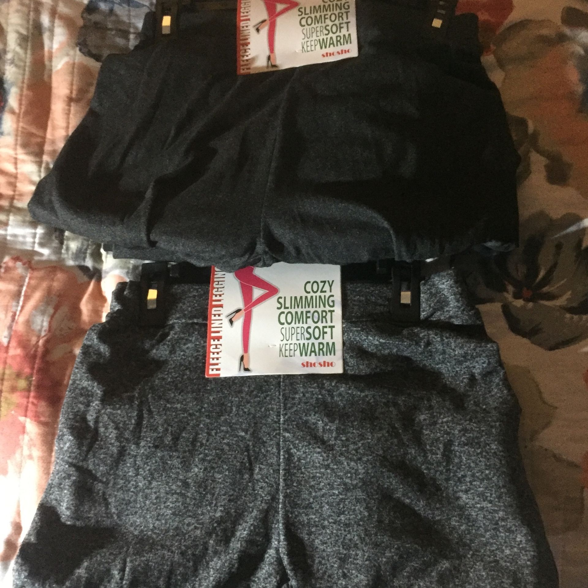 Brand New Fleece Lining Leggings 2piece Set