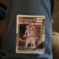 2024 25 donruss optic  Victor wembanyama
