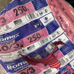 New Romex Wire 10/3 250ft