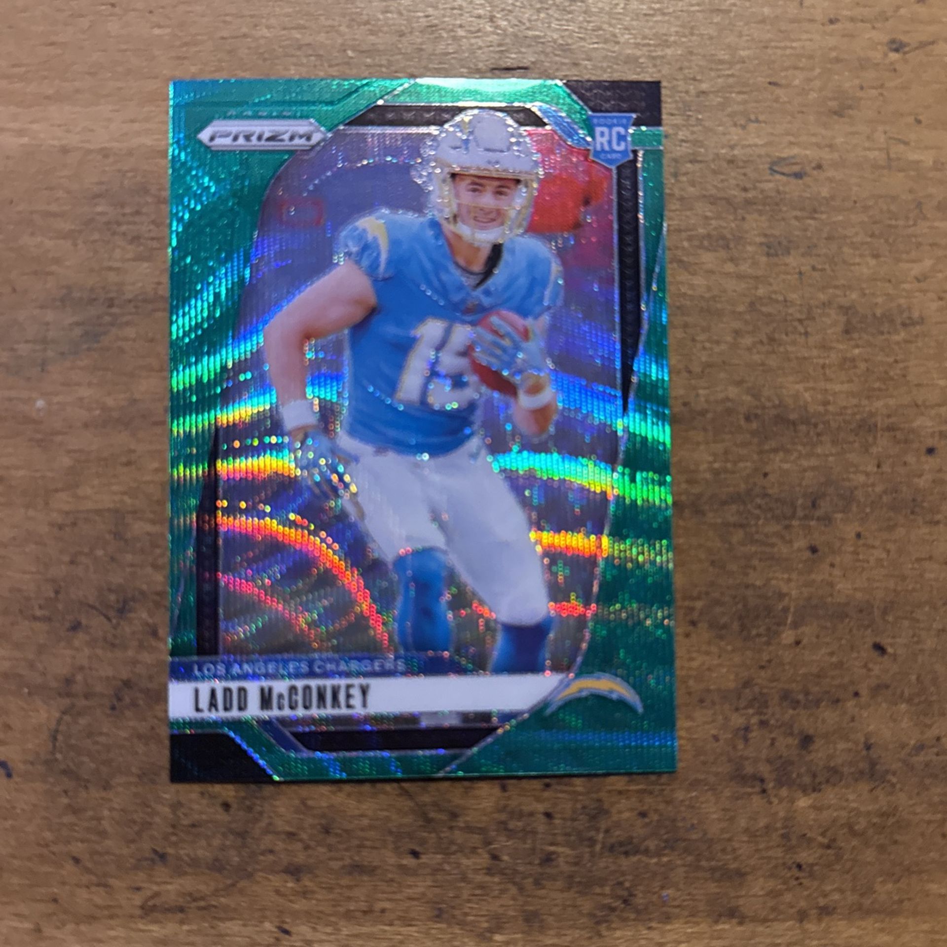 2024 PRIZM LADD McCONKEY GREEN ROOKIE