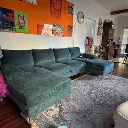 Green Sectional Couch