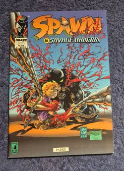 SPAWN & SAVAGE DRAGON N.29 ITALIAN EDITION 1996 3 IN 1 IMAGE STAR COMICS NM