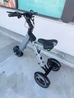 Electric Tricycle for Adult Foldable 3 Wheel Mobility Scooter (KF38ET000US-GTOCYW-001)