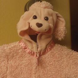 French poodle baby 6-9mo costume