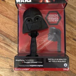 Star Wars Darth Vader Shower Head Kit Oxygenics new Bathroom Accessory Awesome 8