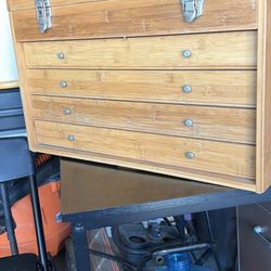 Very Nice Wooden Box With  Locks