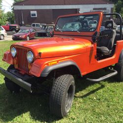 1978 Jeep CJ 7V8 automatic four-wheel-drive