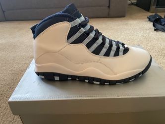 Air Jordan 10 Retro Ice Blue - sz 9.5 deadstock