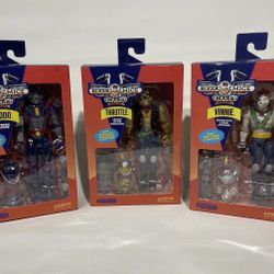 Nacelle Biker Mice from Mars Throttle, Vinnie, Modo - Complete Set of 3 - SEALED