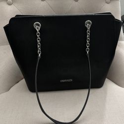 Calvin Klein Chain Shoulder Bag 