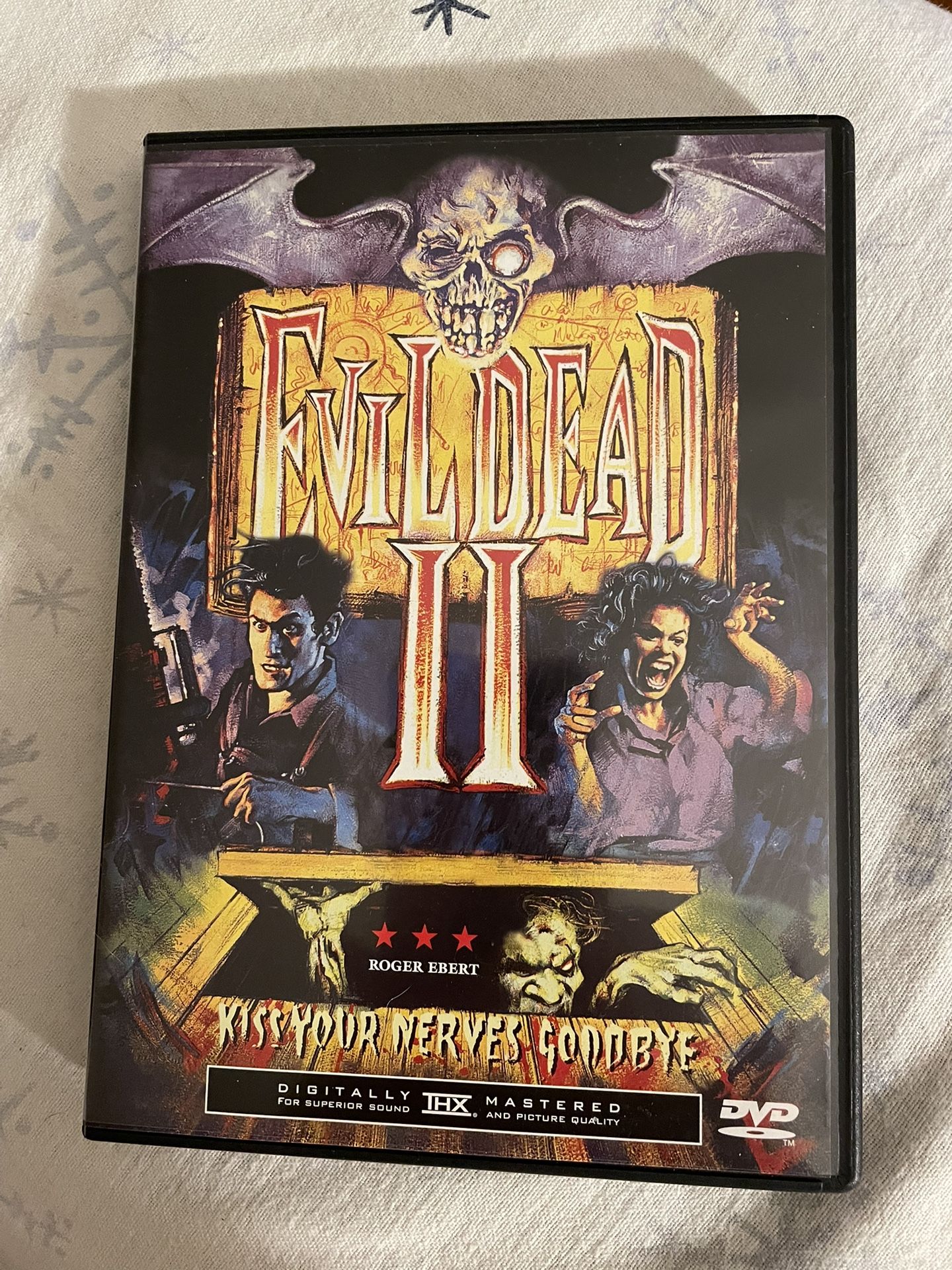 Evil Dead 2 II KISS Your Nerves Goodbye DVD Bogo