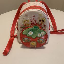 Strawberry Shortcake Mini Backpack From Loungfly