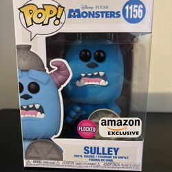 Disney Pixar Monsters Inc Flocked Sully #1156 Amazon Exclusive Funko Pop 58754