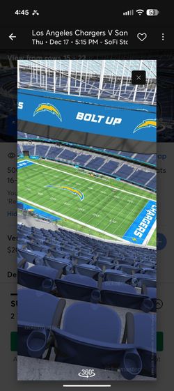 2026 Chargers Home Games