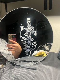 hand engraved mirror
